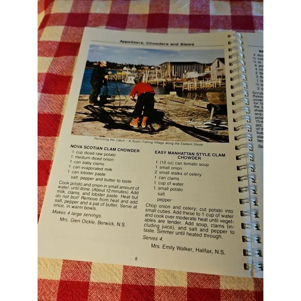 A‎ Different Kettle of Fish Traditional Seafood Recipes From Down East COOKBOOK